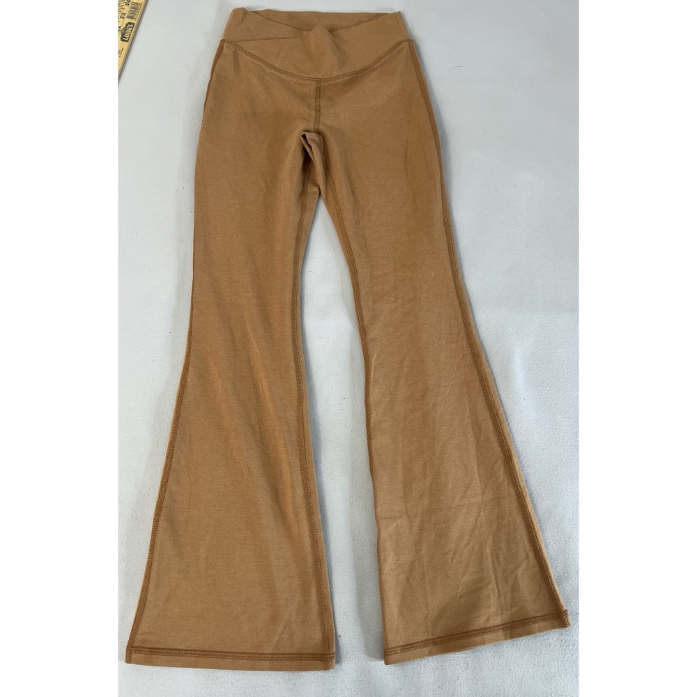 Old Navy Girls YL (10-12) High Rise Flare Active Pants Brown